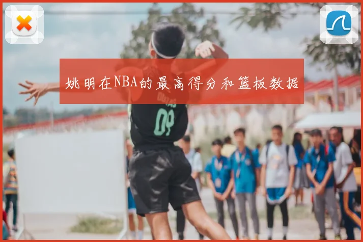 姚明在NBA的最高得分和篮板数据